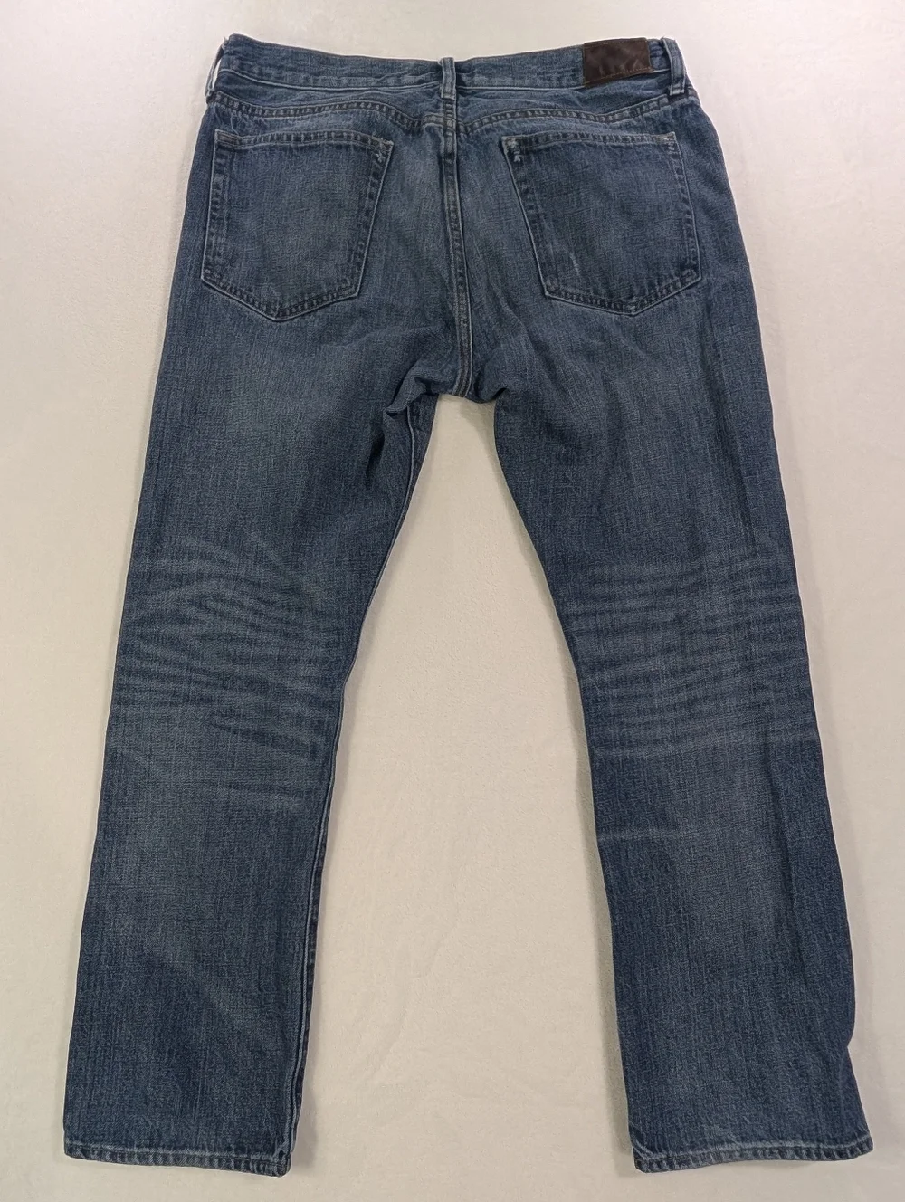J. Crew 770 Straight Fit Men’s Jeans – Distressed Rip & Repair Wash – Size 34x30